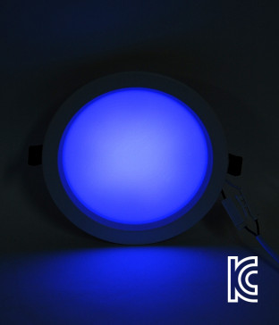 LED UV 다운라이트 매입등 블랙라이트 타공 150mm 6인치 (LED15W)